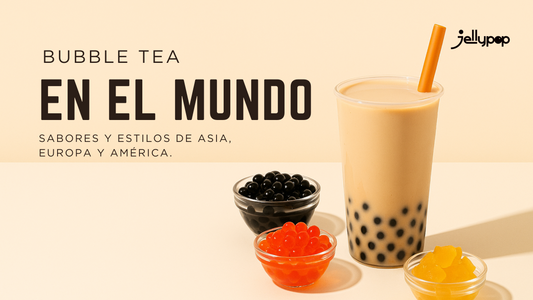 Bubble tea en el mundo: sabores y estilos de Asia, Europa y América.