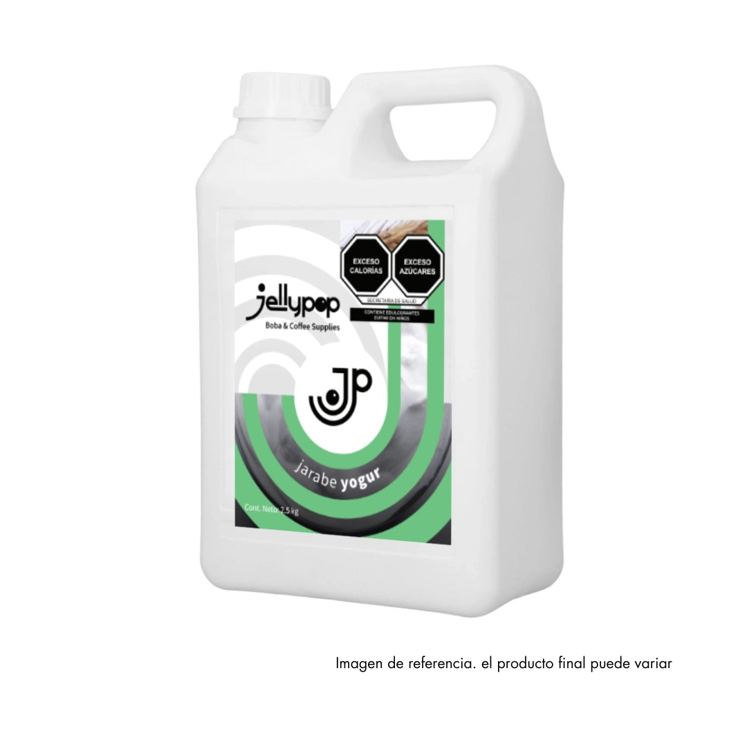 Imagen de Jarabe de Yogurt de Jellypop. Jarabe concentrado con sabor intenso y dulce. Perfecto para endulzar y dar sabor a frappés, bubble teas y cócteles.