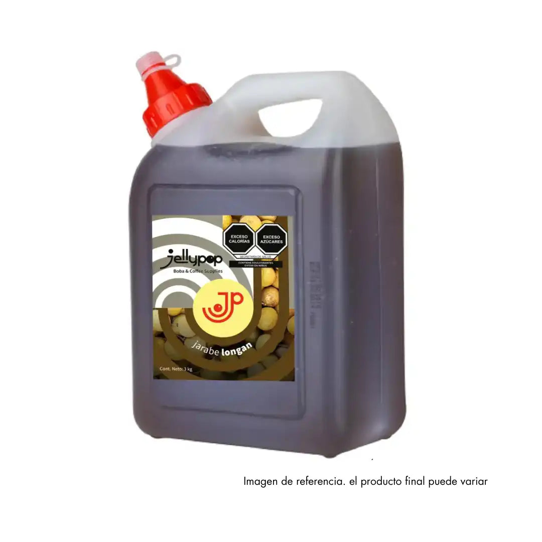 Imagen de Jarabe de Miel Logan de Jellypop. Jarabe concentrado con sabor intenso y dulce. Perfecto para endulzar y dar sabor a frappés, bubble teas y cócteles.