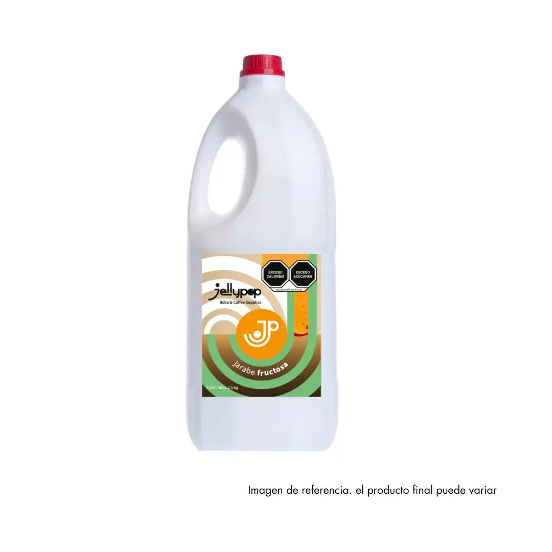 Imagen de Jarabe de Fructosa de Jellypop. Jarabe concentrado con sabor intenso y dulce. Perfecto para endulzar y dar sabor a frappés, bubble teas y cócteles.